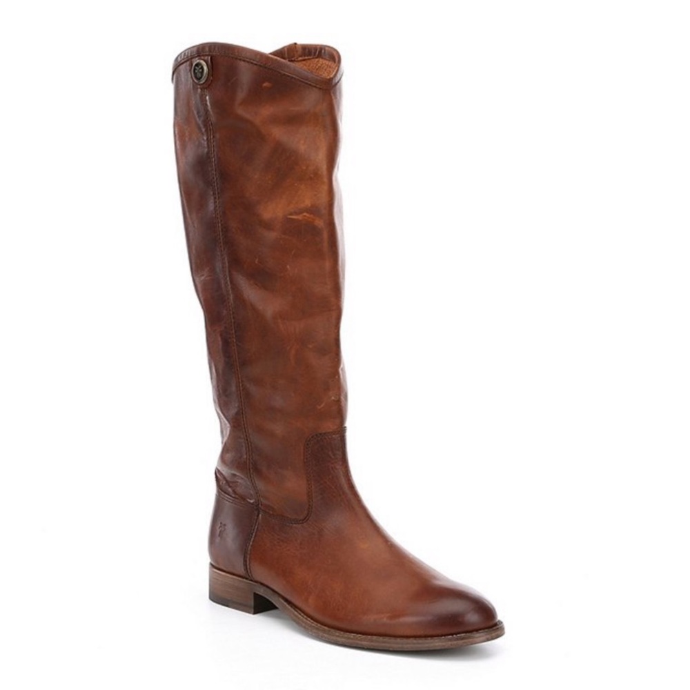 FRYE β’ Melissa Button 2 Riding Motorcycle Boots - Picture 3 of 8